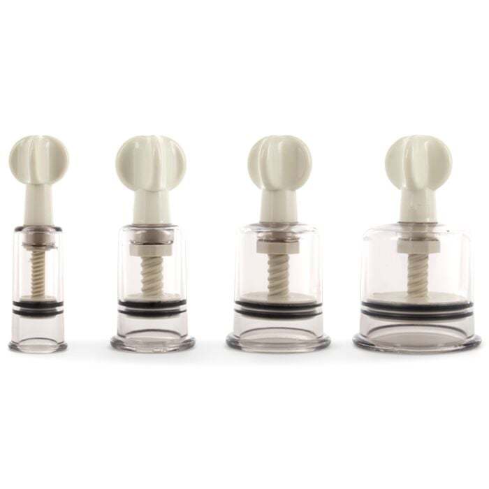 UberKinky Twist Action Nipple Suction Cups | UberKinky